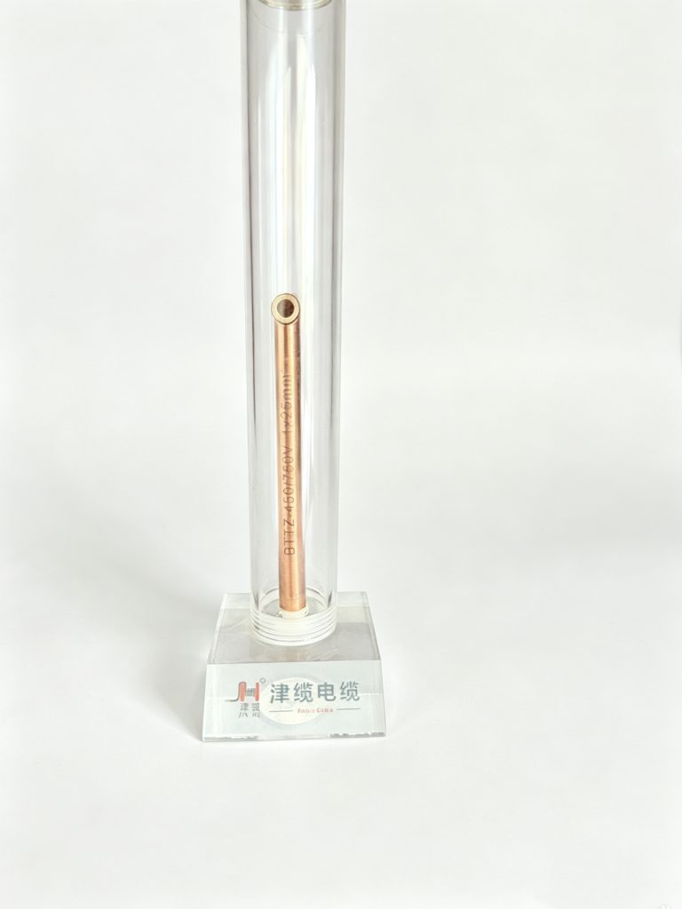 Rigid fire-resistant cable